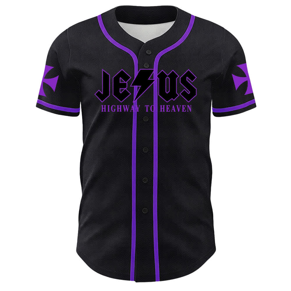 Christianartworkshop Jesus Highway To Heaven Jeremiah 17:7-8 Baseball Jersey - image 51