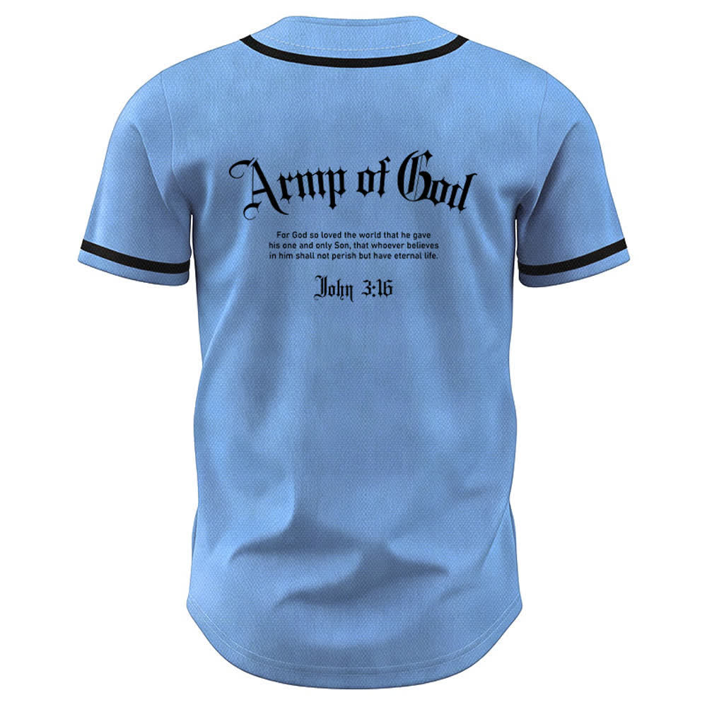 Christianartworkshop Army Of God Mesh Streetwear Baseball Jersey - image 43