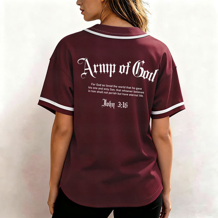Christianartworkshop Army Of God Mesh Streetwear Baseball Jersey - image 17