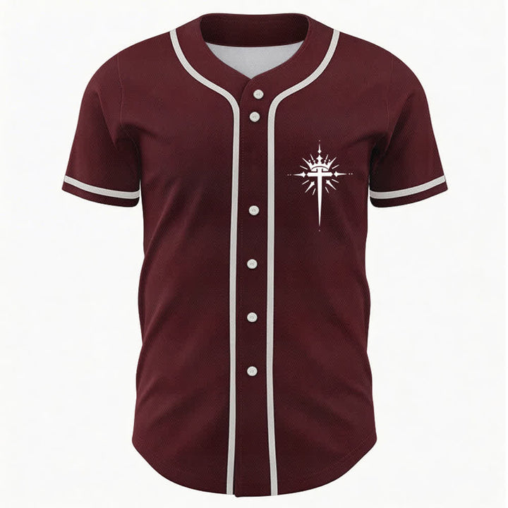 Christianartworkshop Army Of God Mesh Streetwear Baseball Jersey - image 16