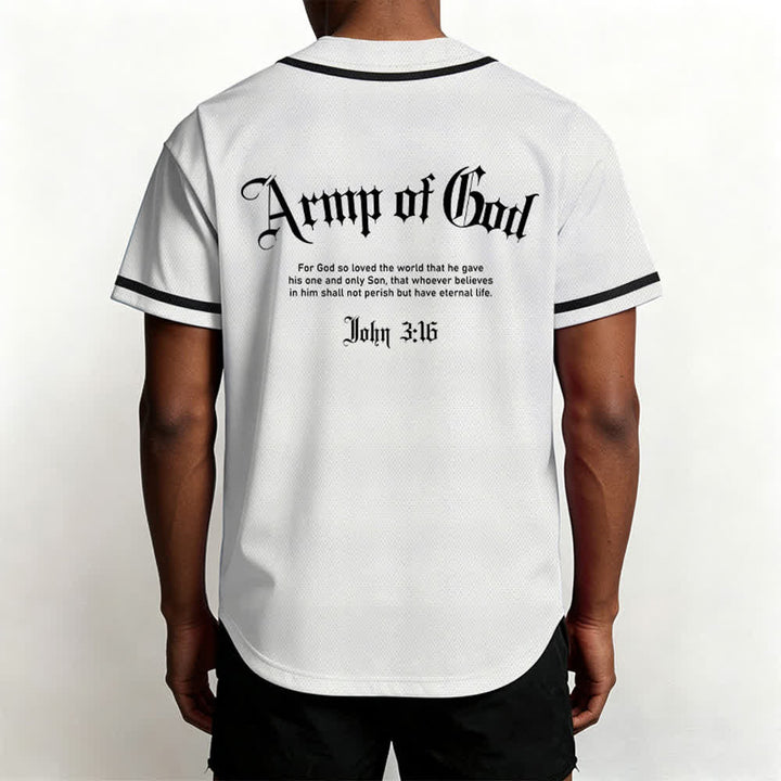 Christianartworkshop Army Of God Mesh Streetwear Baseball Jersey - image 6