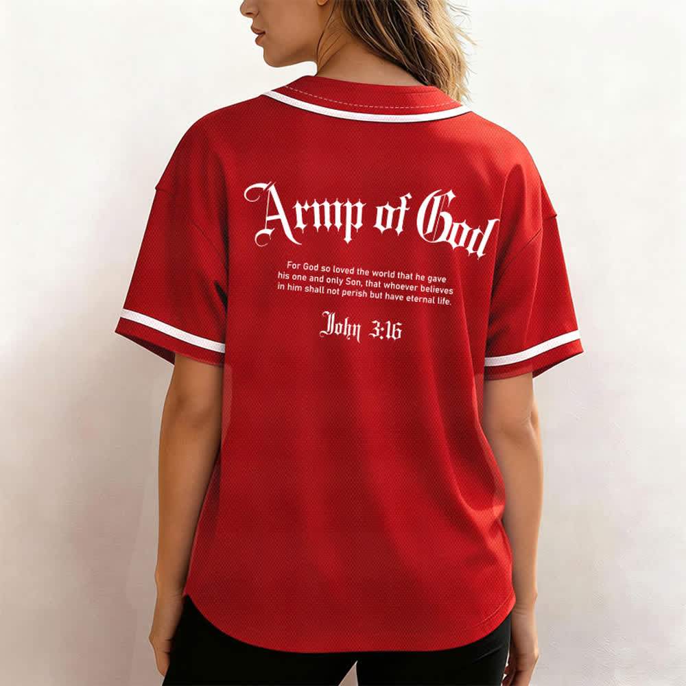 Christianartworkshop Army Of God Mesh Streetwear Baseball Jersey - image 38