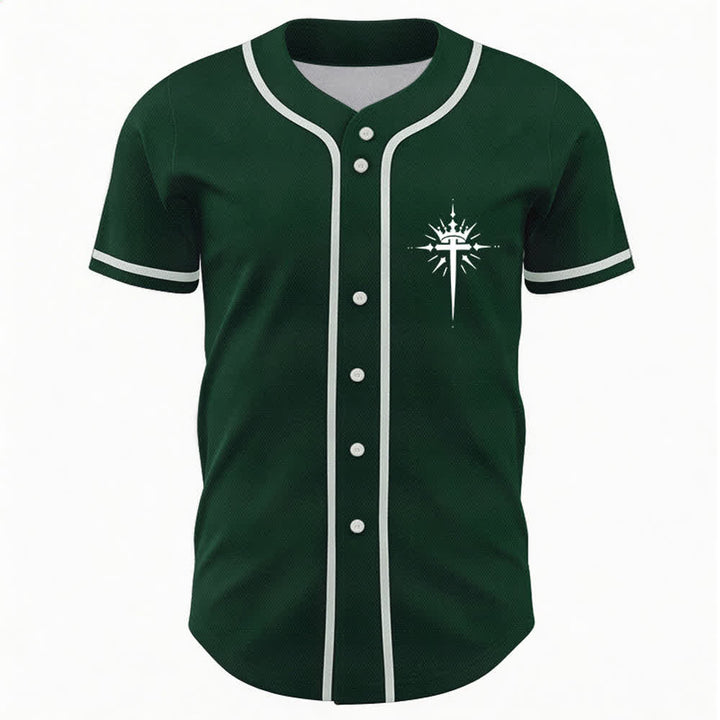 Christianartworkshop Army Of God Mesh Streetwear Baseball Jersey - image 23