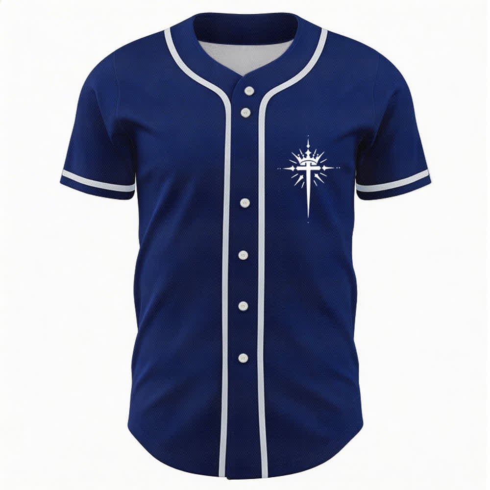 Christianartworkshop Army Of God Mesh Streetwear Baseball Jersey - image 51