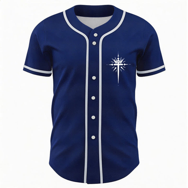 Christianartworkshop Army Of God Mesh Streetwear Baseball Jersey - image 51