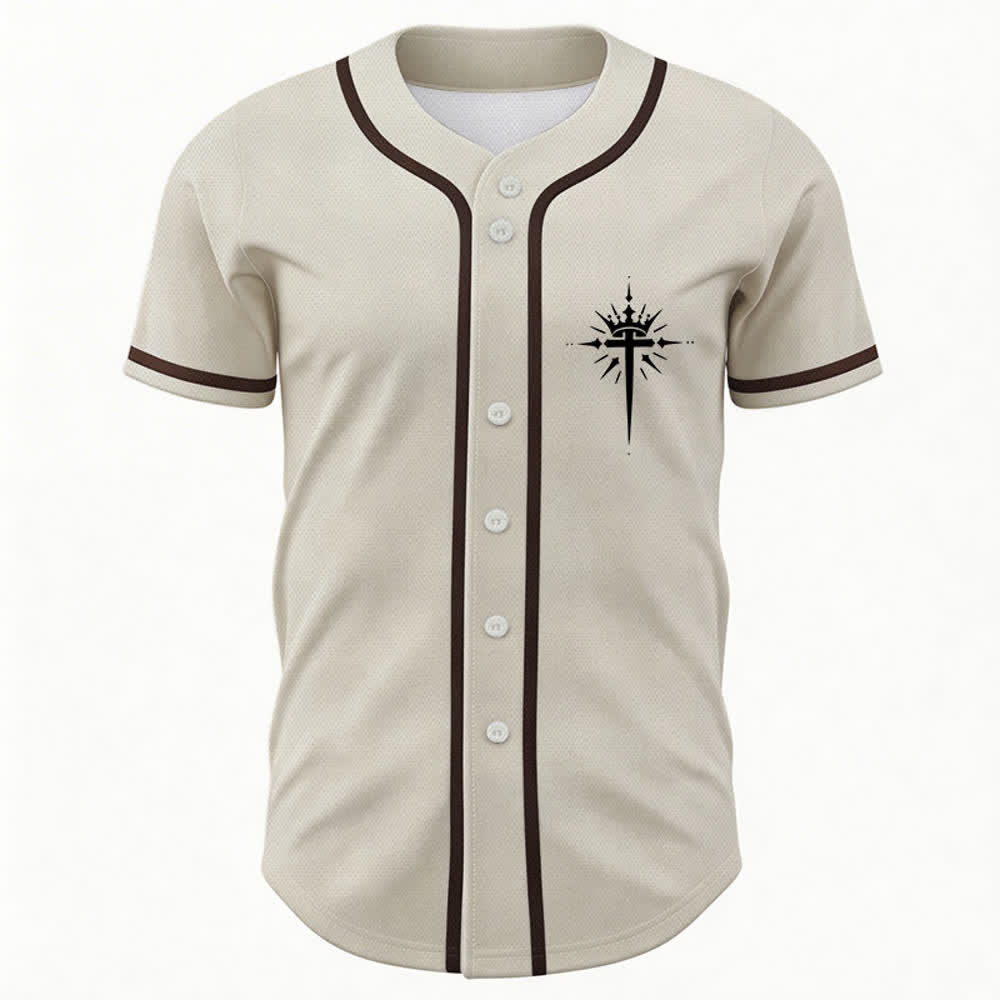 Christianartworkshop Army Of God Mesh Streetwear Baseball Jersey - image 30