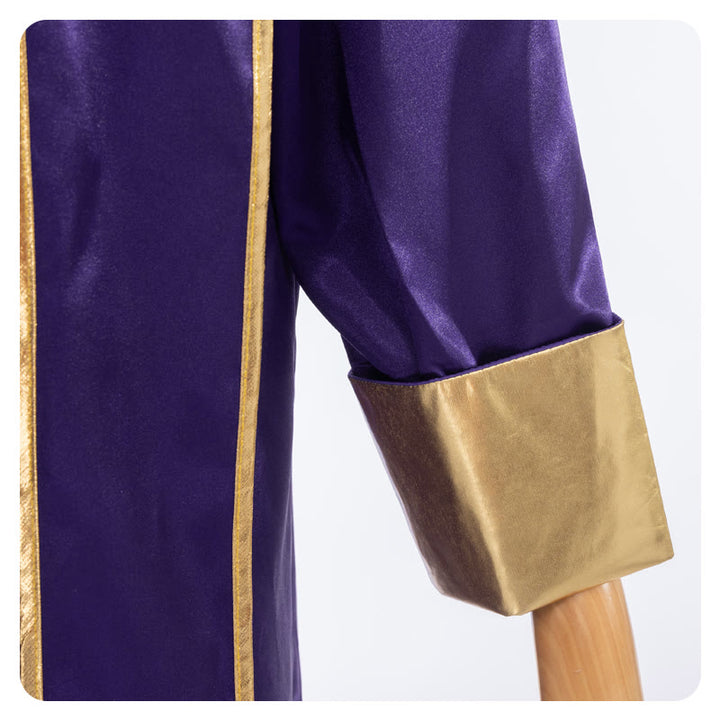Christianartworkshop Traditional Pastor Robe With Vertical Cross Accents And Sleeve Trim Clergy Robe - image 21