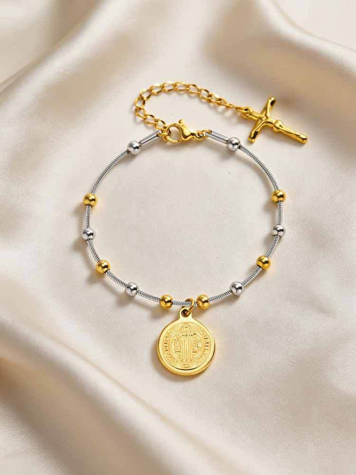 FREE Today: Textured Bead‑Chain Medal Bracelet: Token of Sustained Inner Fortitude - image 31