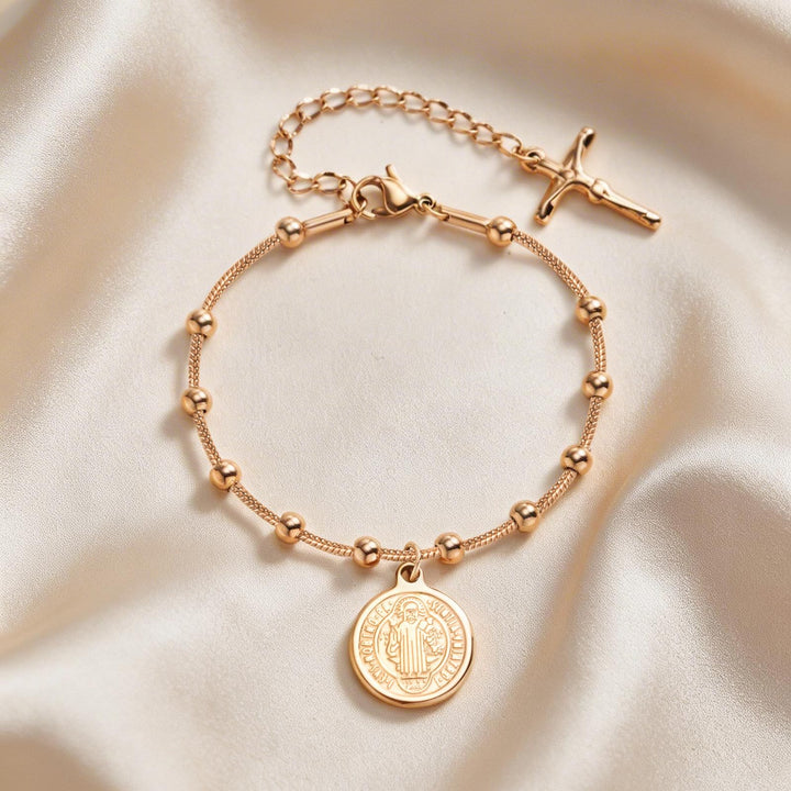 FREE Today: Textured Bead‑Chain Medal Bracelet: Token of Sustained Inner Fortitude - image 34