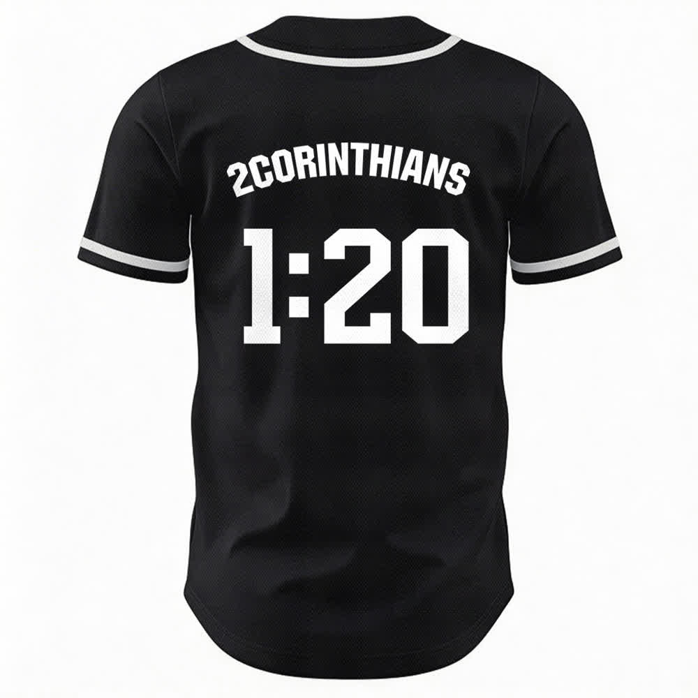 Christianartworkshop Amen Black And White Team Baseball Jersey - image 8