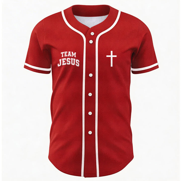 Christianartworkshop Team Jesus Chosen Child of God Baseball Jersey - image 51