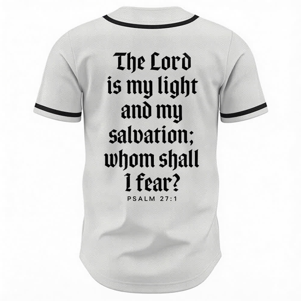 Christianartworkshop Psalm 23 Navy Scripture Team Baseball Jersey - image 15