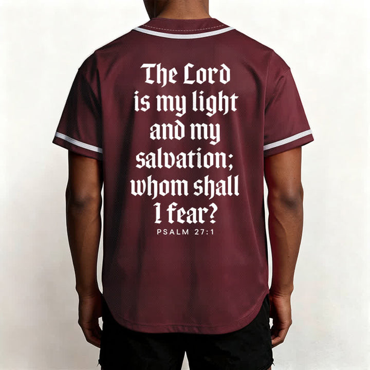 Christianartworkshop Psalm 23 Navy Scripture Team Baseball Jersey - image 26