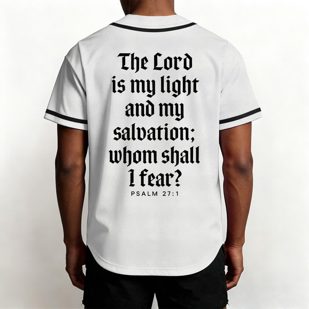 Christianartworkshop Psalm 23 Navy Scripture Team Baseball Jersey - image 19