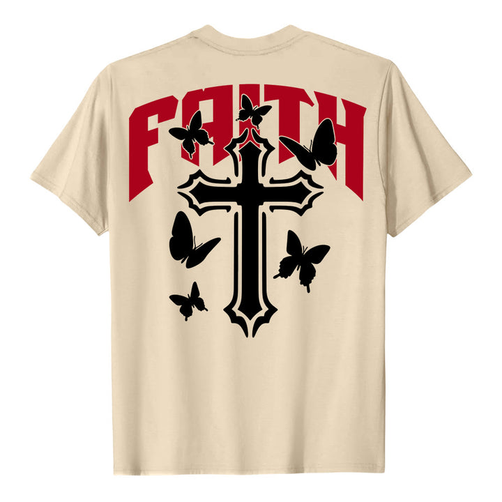 Christianartworkshop "FAITH" Short Sleeve T-shirt - image 16