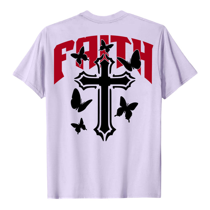 Christianartworkshop "FAITH" Short Sleeve T-shirt - image 25