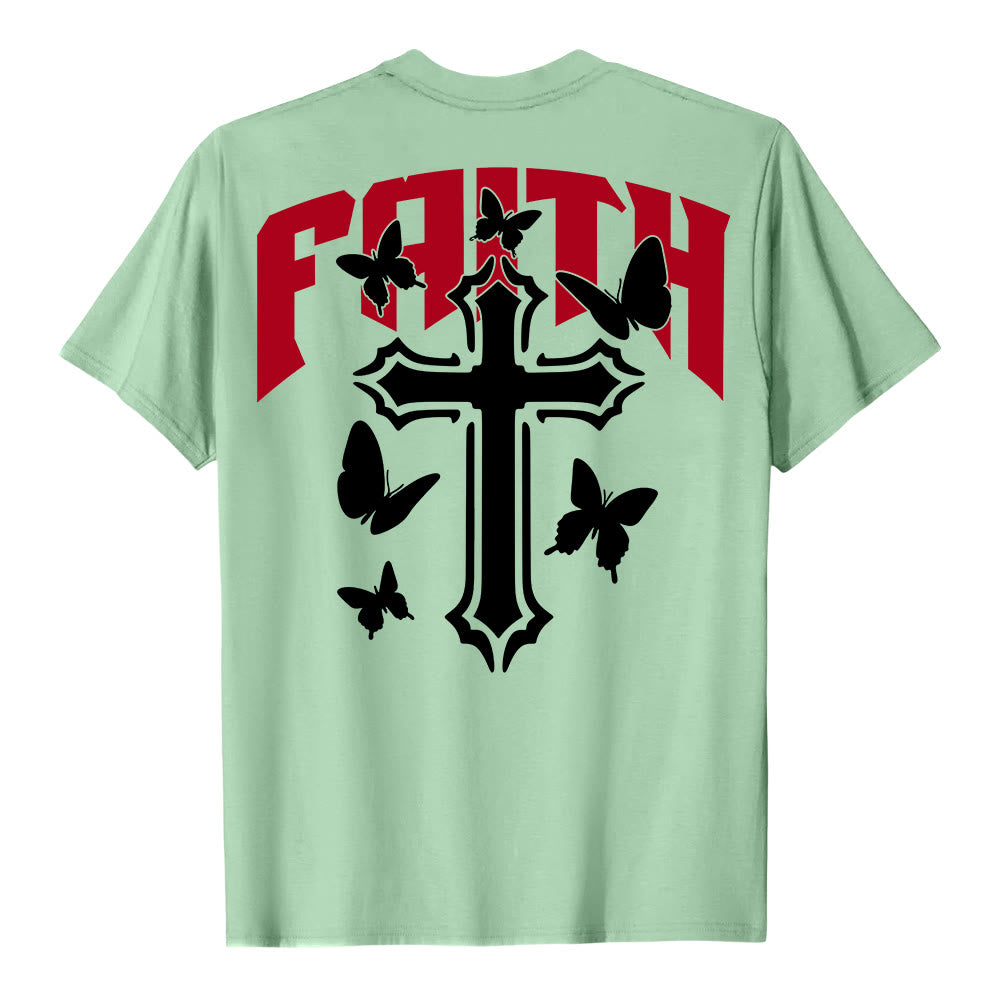 Christianartworkshop "FAITH" Short Sleeve T-shirt - image 13