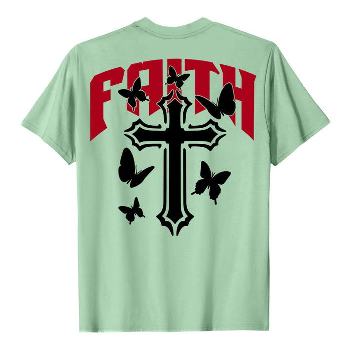 Christianartworkshop "FAITH" Short Sleeve T-shirt - image 13