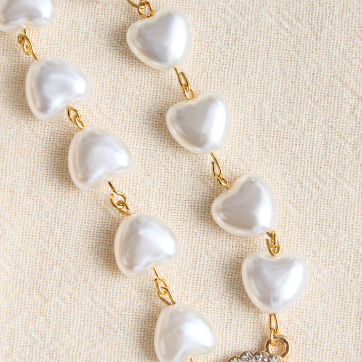 Christianartworkshop Heart‑Pearl Pocket Car Rosary With Our Lady Of Aparecida: Emblem Of Gentle Heavenly Shelter - image 5