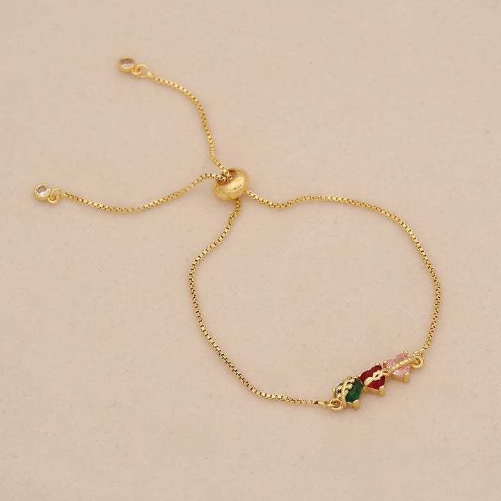 Christianartworkshop Trio Connected Heart Gem Jewelry Set: Token of Unbroken Celestial Bond - image 2