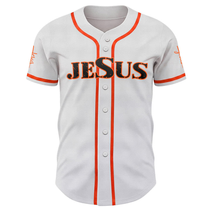 Christianartworkshop Dual‑Side Jesus The Way The Truth Cross Print Baseball Jersey - image 22