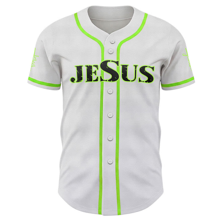 Christianartworkshop Dual‑Side Jesus The Way The Truth Cross Print Baseball Jersey - image 50