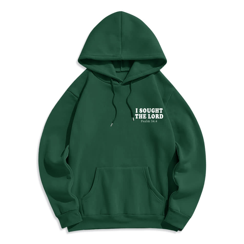 Christianartworkshop I Sought The Lord Psalm 34:4 Sunrise Pullover Hoodie - image 20