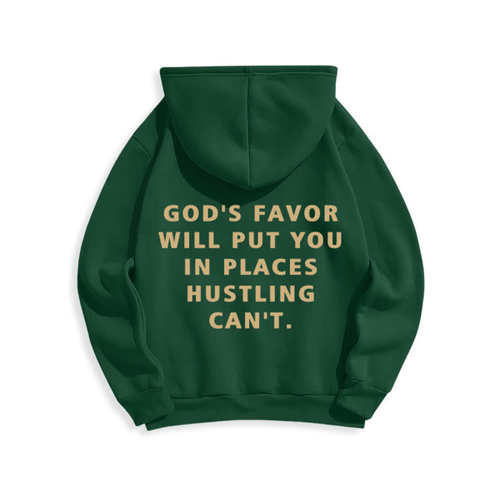 Christianartworkshop God's Favor Streetwear Fleece Lined Pullover Hoodie - image 10