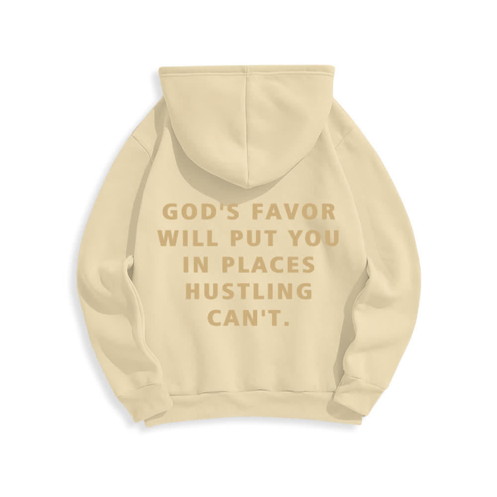 Christianartworkshop God's Favor Streetwear Fleece Lined Pullover Hoodie - image 19