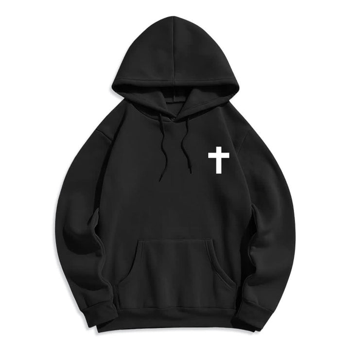 Christianartworkshop Fearfully And Wonderfully Made Starry Back Print Hoodie - image 2