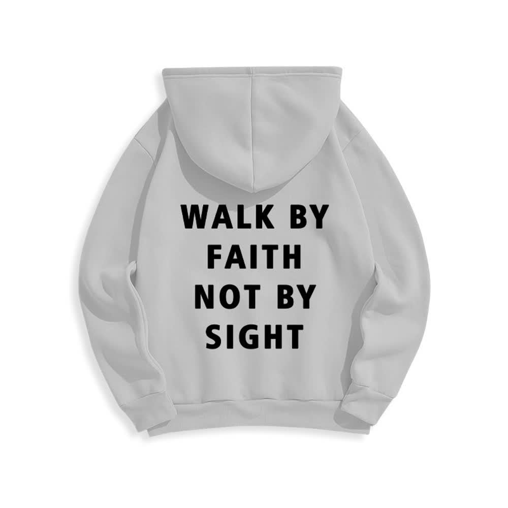 Christianartworkshop Walk By Faith Not By Sight Pullover Hoodie - image 13