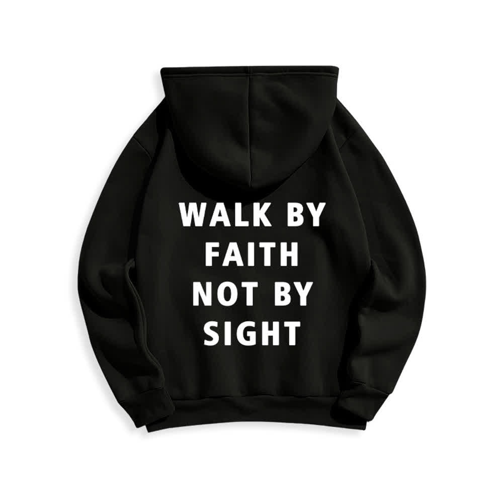 Christianartworkshop Walk By Faith Not By Sight Pullover Hoodie - image 1