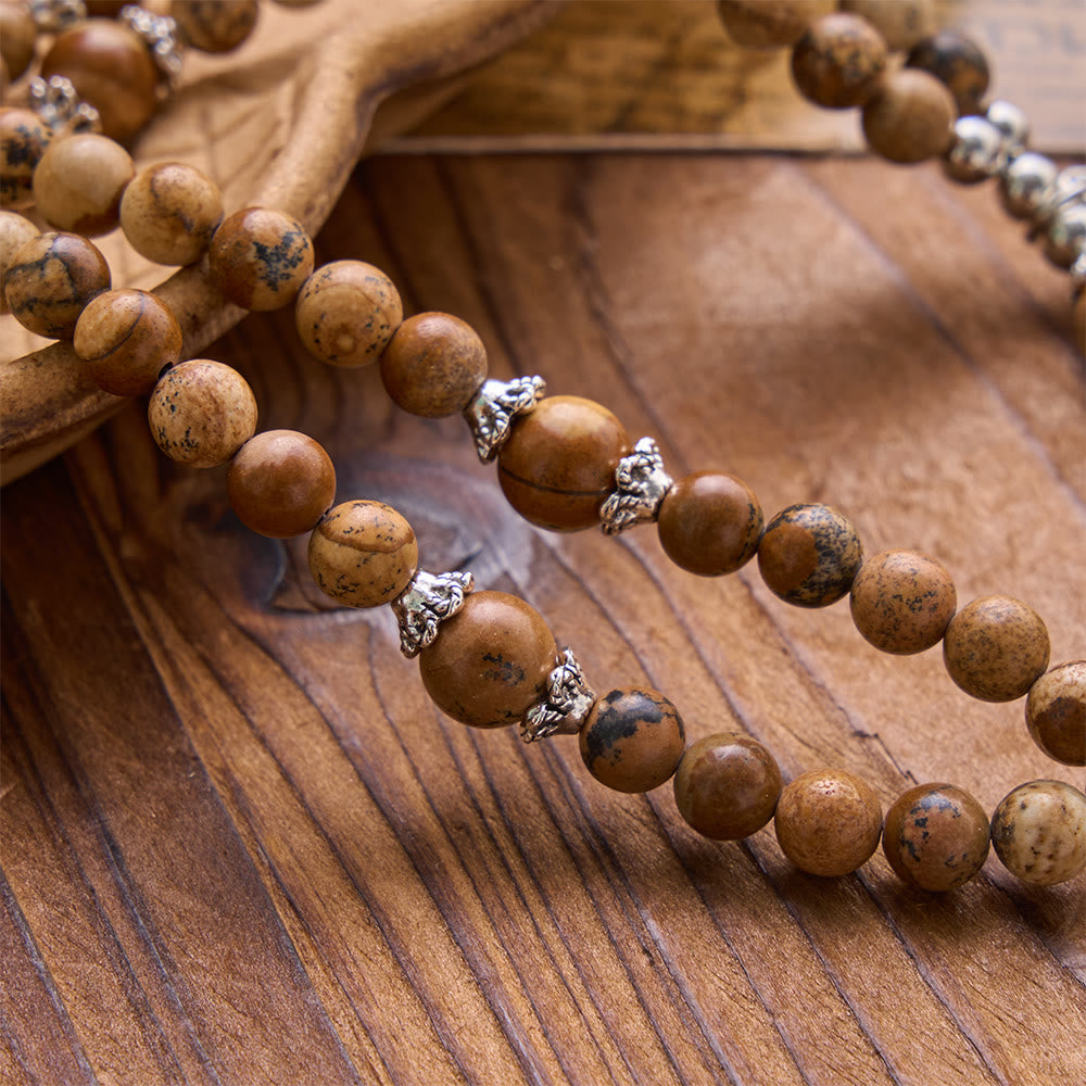 Christianartworkshop Saint Benedict & Miraculous Crystal Crucifix Bracelet: Bearer of Sacred Strength - image 7