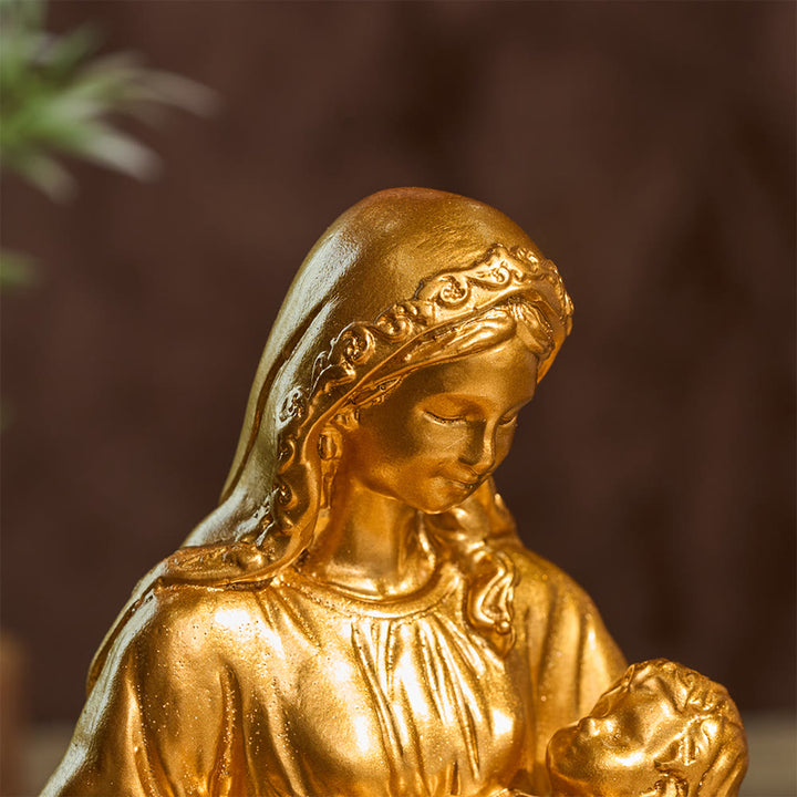 Christianartworkshop Devotional Madonna Child Tabletop Tray: Bearer of Steadfast Heavenly Refuge - image 5