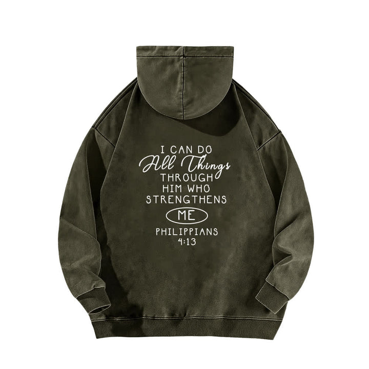Christianartworkshop I Can Do All Things Cross Chest Washed Hoodie - image 10