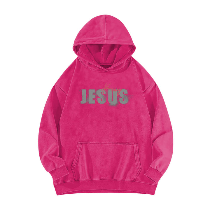 Christianartworkshop Jesus King Front And Back Print Washed Hoodie - image 17
