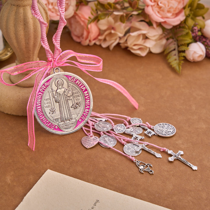 FREE Today: Vintage Tone St. Benedict Car Pendant: Token of Sincere Piety - image 8