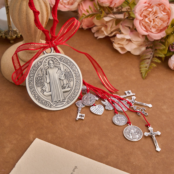 FREE Today: Vintage Tone St. Benedict Car Pendant: Token of Sincere Piety - image 6
