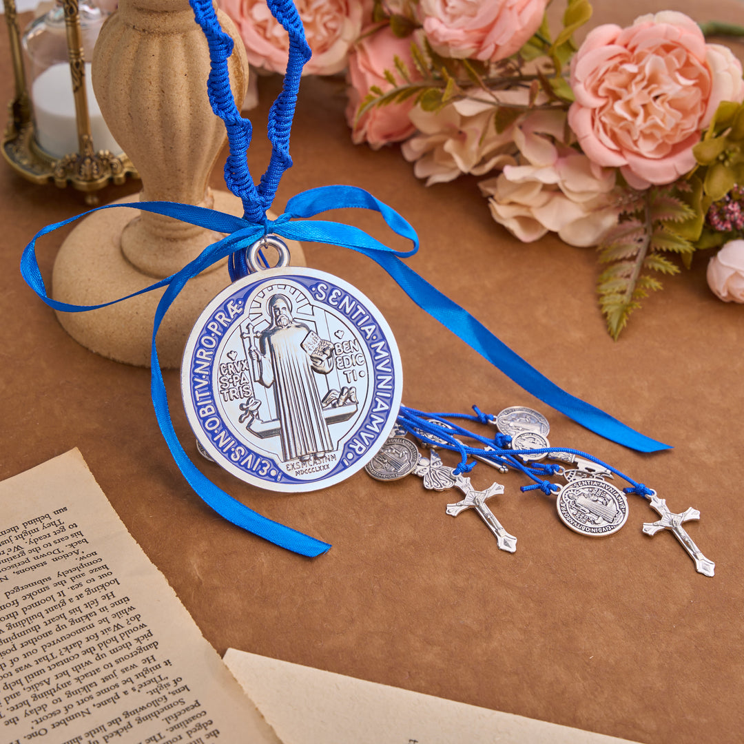 FREE Today: Vintage Tone St. Benedict Car Pendant: Token of Sincere Piety - image 10
