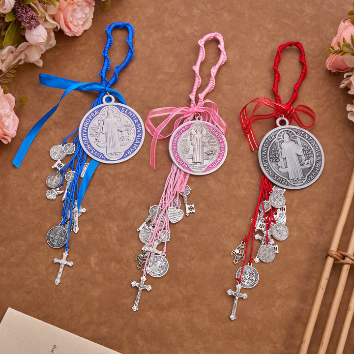 FREE Today: Vintage Tone St. Benedict Car Pendant: Token of Sincere Piety - image 2