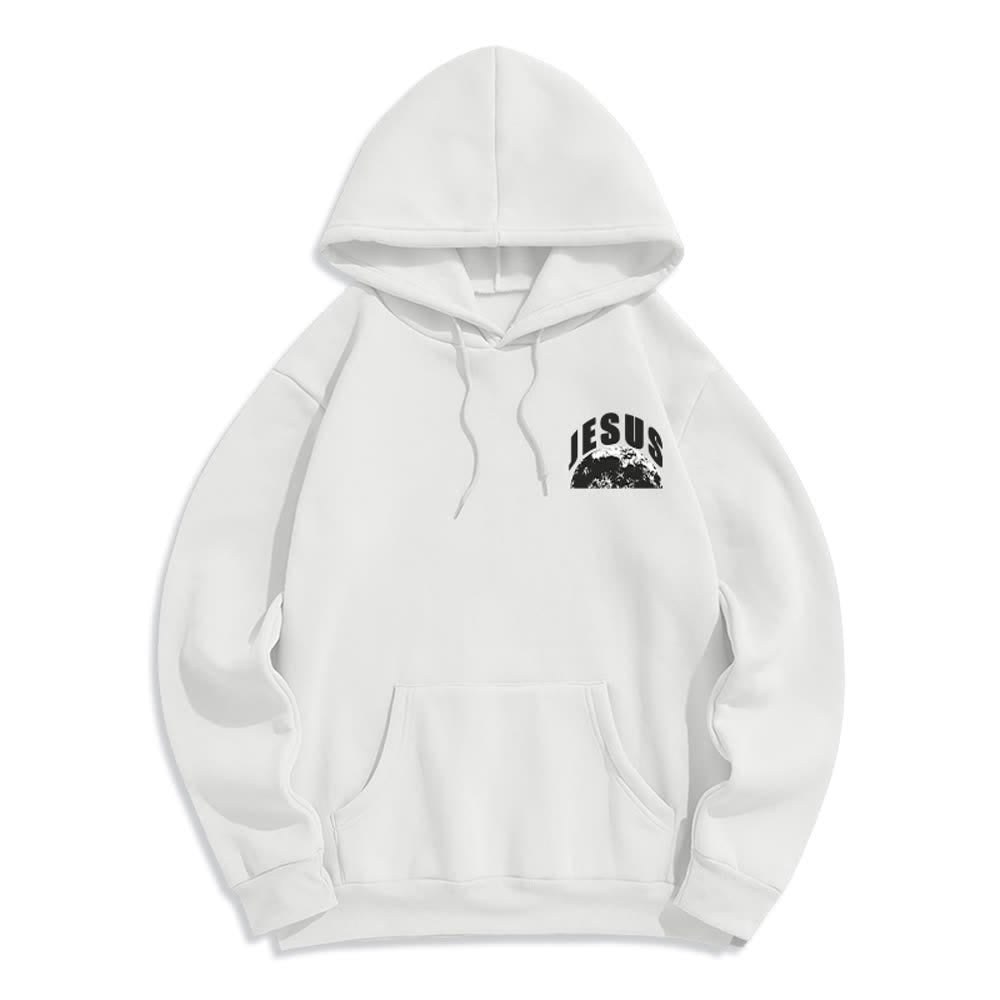 Christianartworkshop Tell The World About Jesus Fleece Lined Pullover Hoodie - image 5
