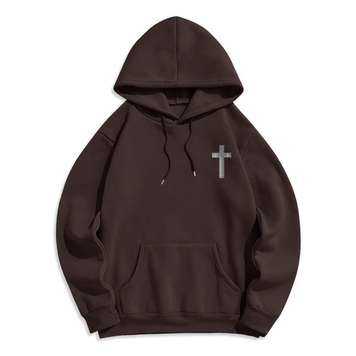 Christianartworkshop Jesus Is My Stylist Romans 13:14 Oversized Pullover Hoodie - image 17