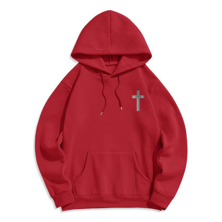 Christianartworkshop Jesus Is My Stylist Romans 13:14 Oversized Pullover Hoodie - image 8