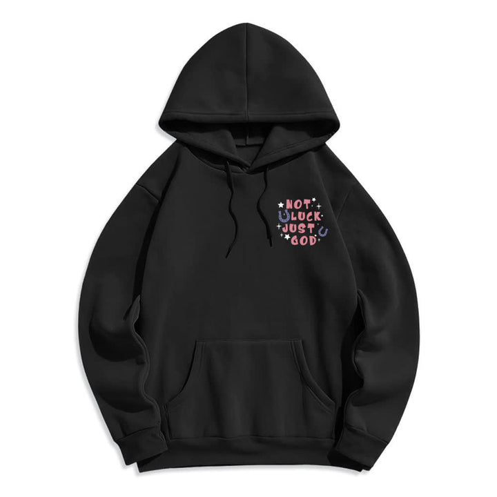 Christianartworkshop Not Luck Just God Fleece Lined Graphic Hoodie - image 8