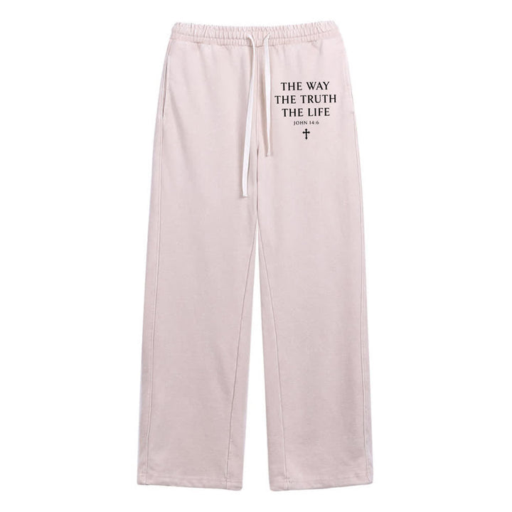 Christianartworkshop The Way The Truth The Life Washed Sweatpants - image 3