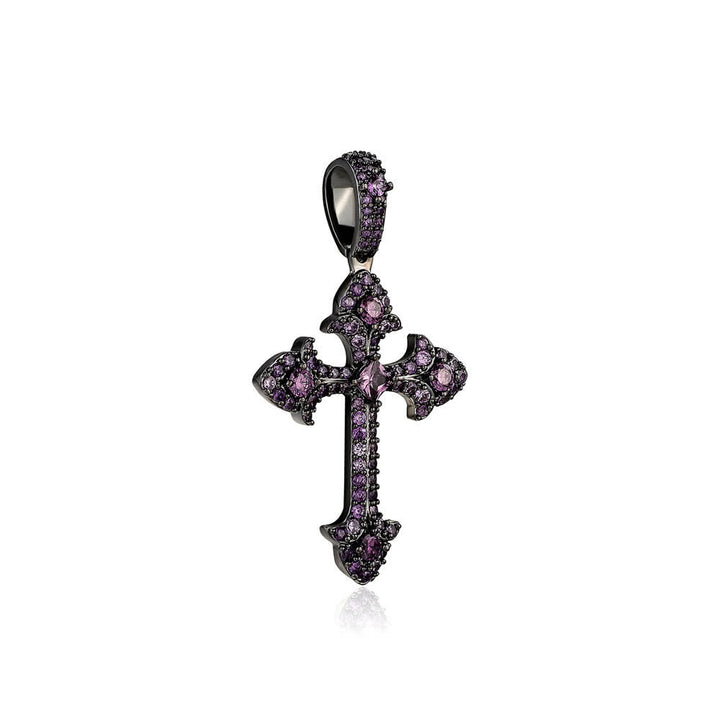 Christianartworkshop Sparkling Pavé‑Set Cross Pendant Necklace: Token Of Noble Divine Shelter - image 13