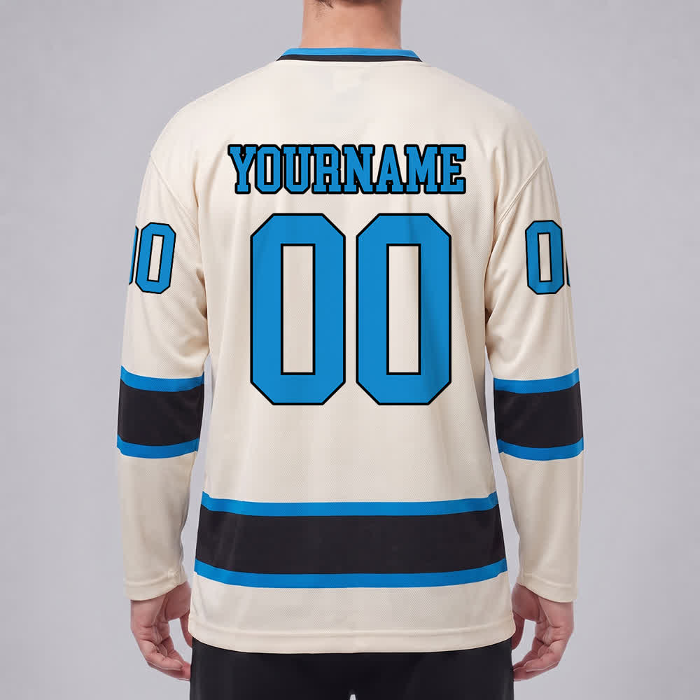 Christianartworkshop Child Of God Print Faith Statement Name & Number Customized Hockey Jersey - image 9