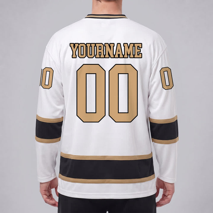 Christianartworkshop Bold JESUS Faith Statement Name & Number Customized Hockey Jersey - image 8
