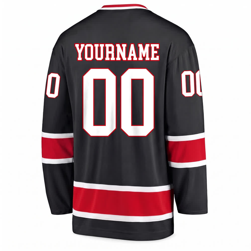 Christianartworkshop Bold JESUS Faith Statement Name & Number Customized Hockey Jersey - image 2