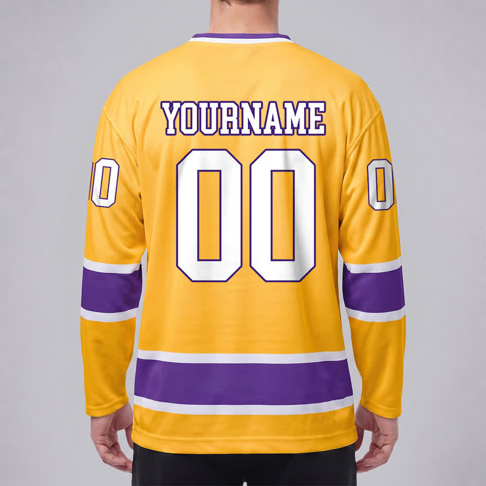 Christianartworkshop Bold JESUS Faith Statement Name & Number Customized Hockey Jersey - image 14
